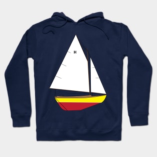 Herreshoff 12 1/2 Sailboat Hoodie